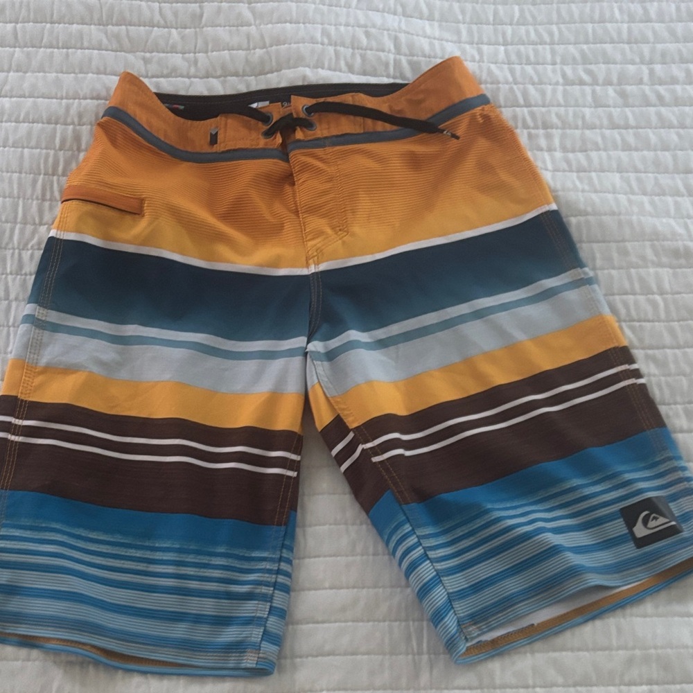 Quiksilver Multicolor Striped Board Shorts